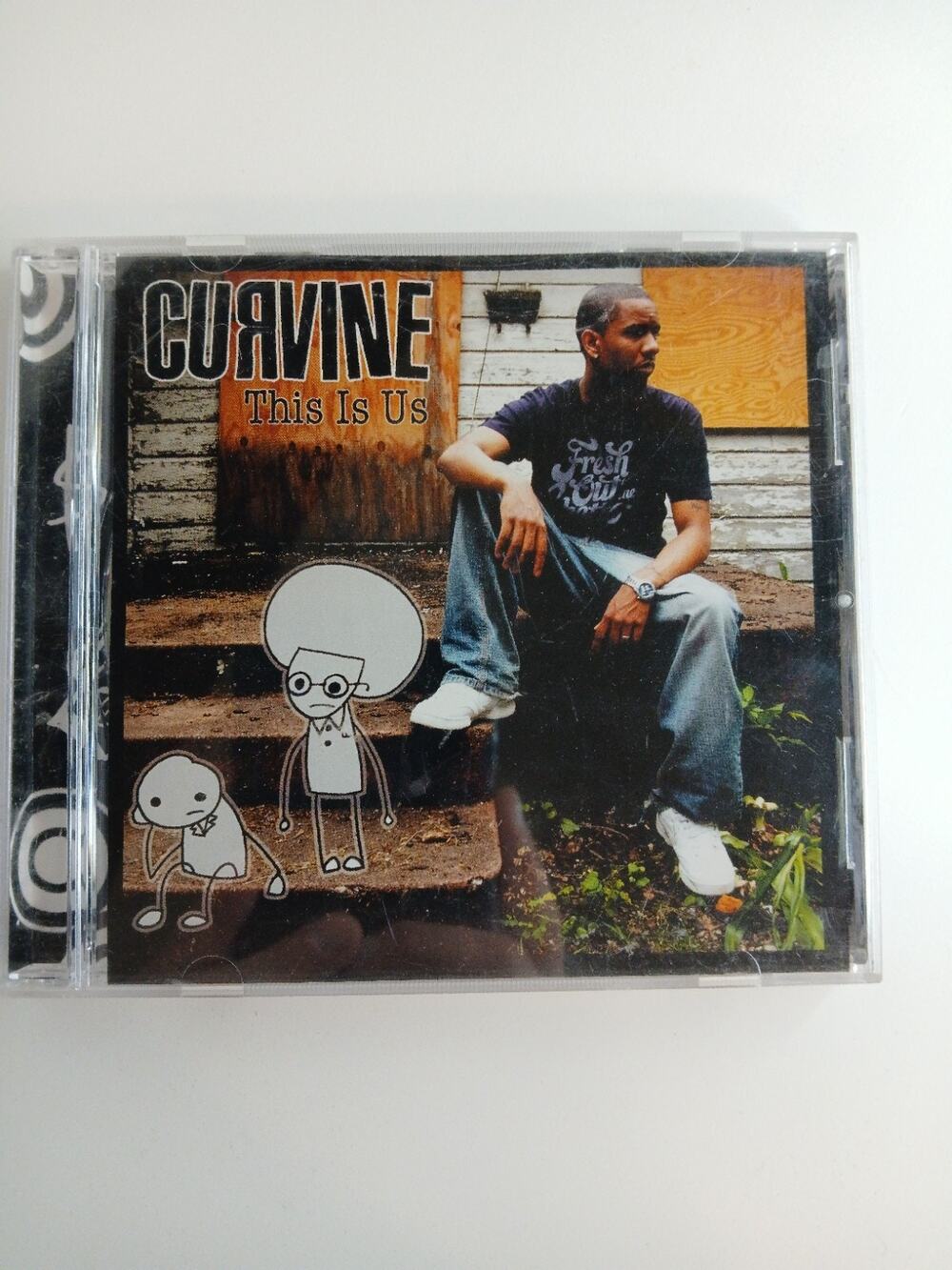 Curvine This Is Us CD Self Produced Hip Hop Very Rare